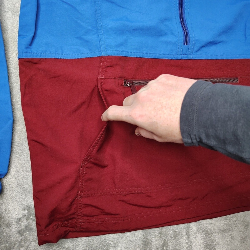 LL Bean Mountain Classic Anorak Jacket Men's‎ Large Regatta Blue Hooded NWOT - Picture 4 of 13